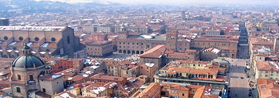 bologna dall'alto